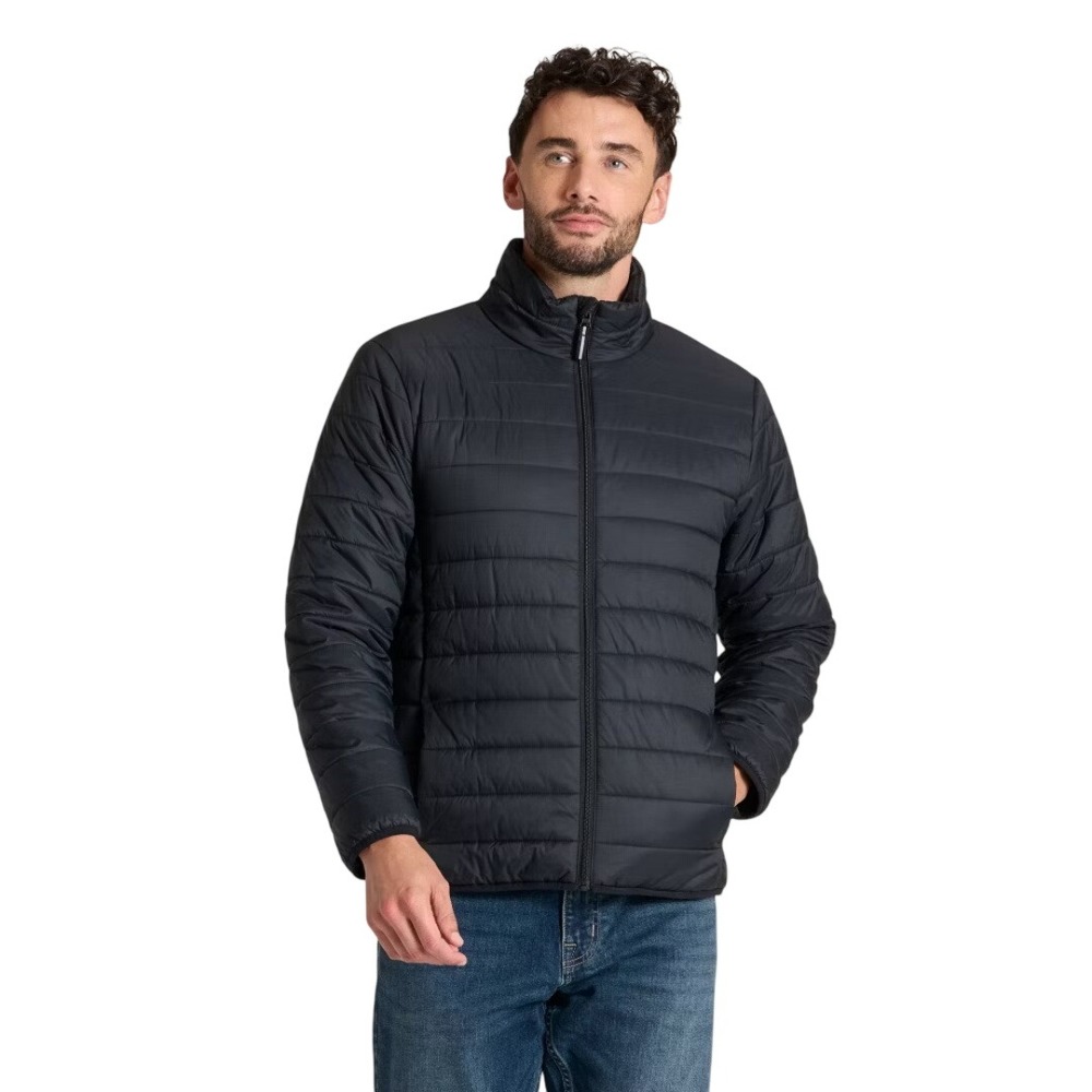 Goodfellow & Co Men Black Water Resistant Puffer Lightweight Jacket 3XL Tall